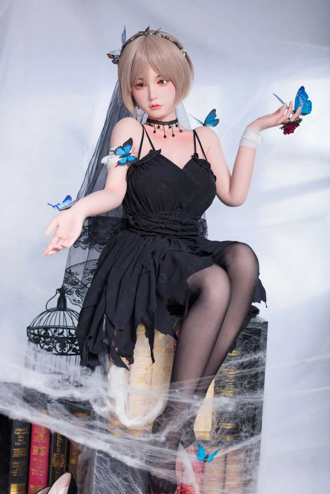 148cm (4ft8") Beauty Asian Silicone Sex Doll - C-Cup - Lily