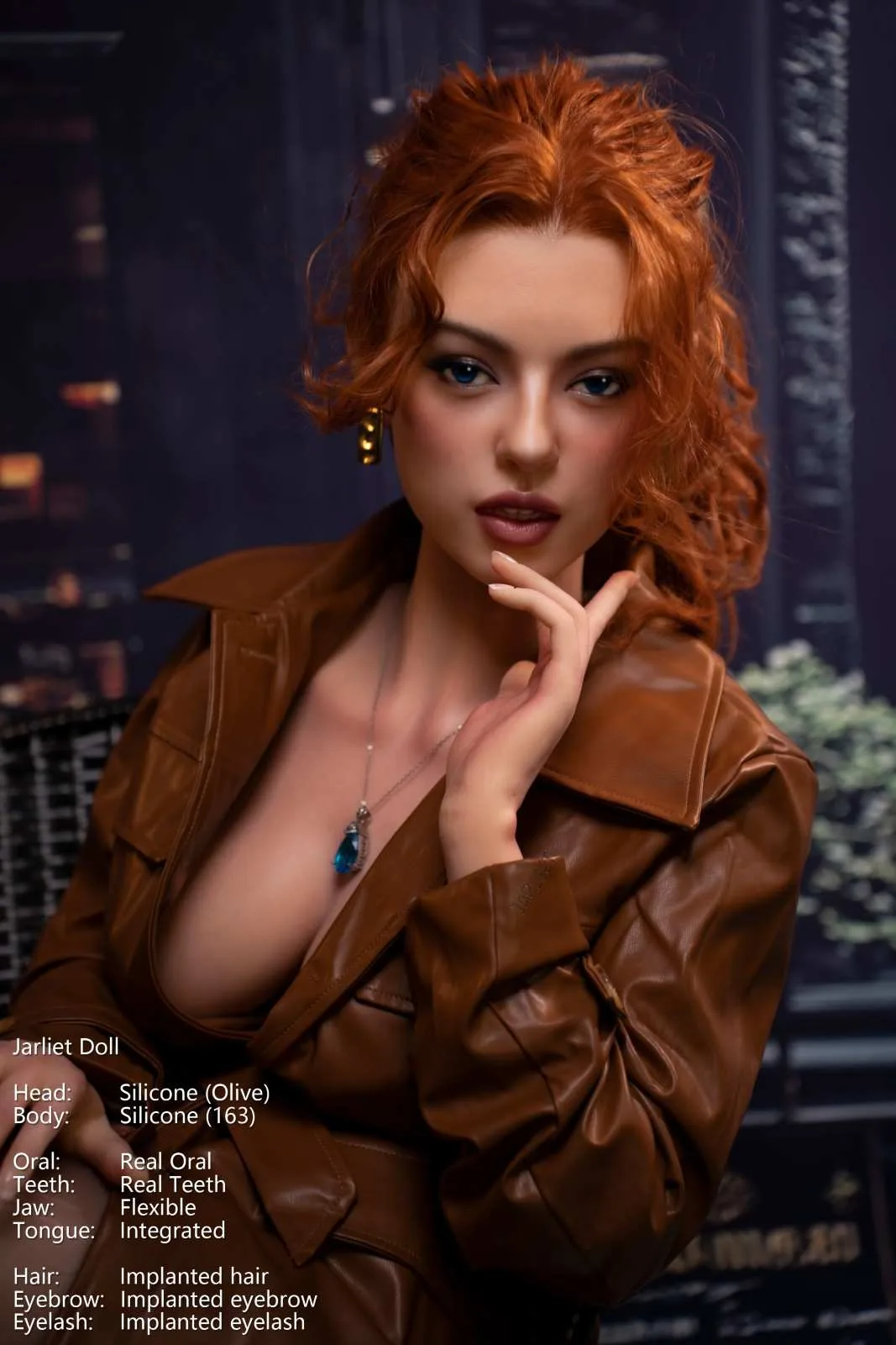 163cm (5ft4") Full Silicone Sex Doll Fair – Olive view 3