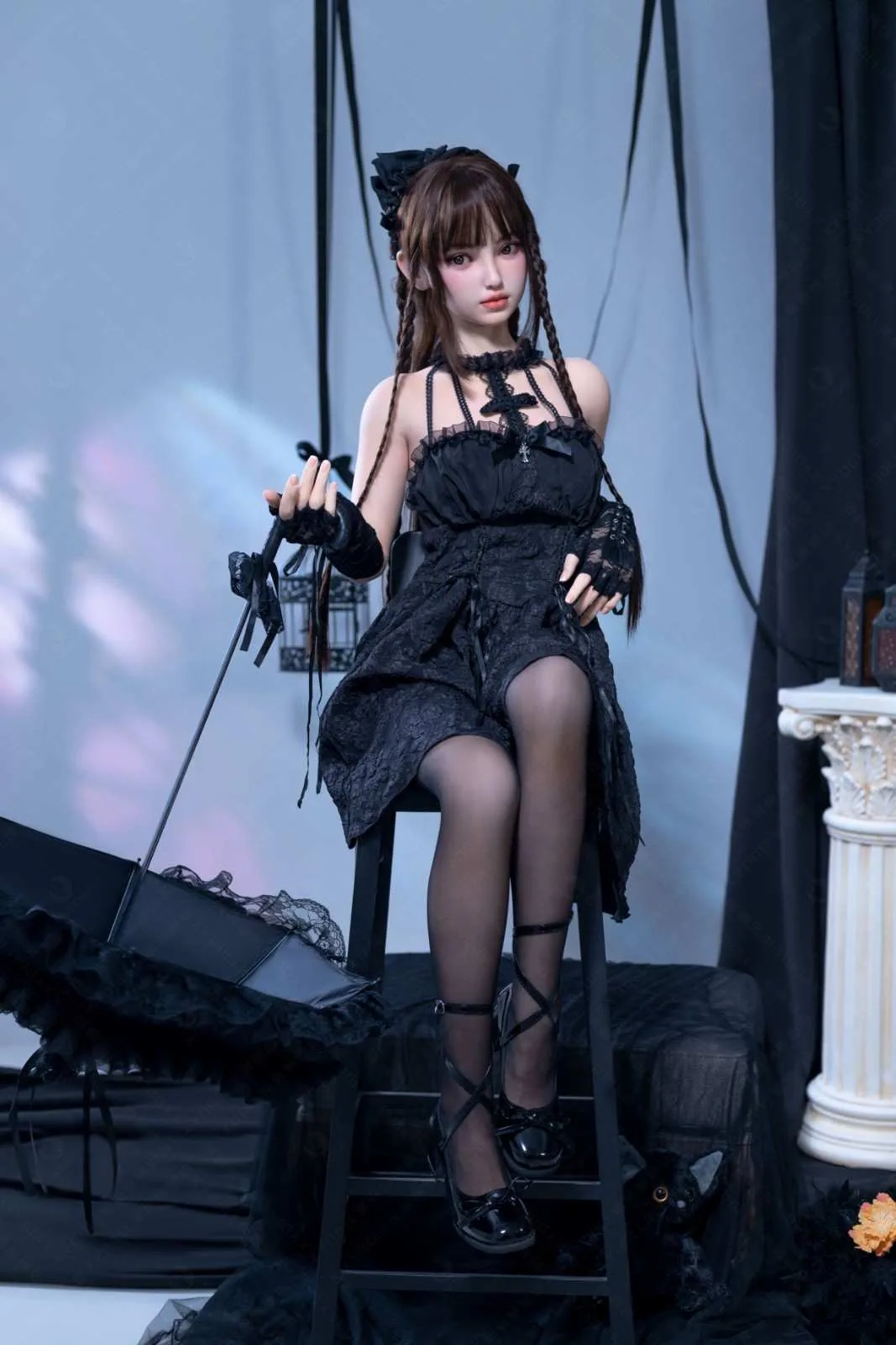 148cm (4ft8") Dark Fantasy Silicone Sex Doll - C-Cup - Dale view 4