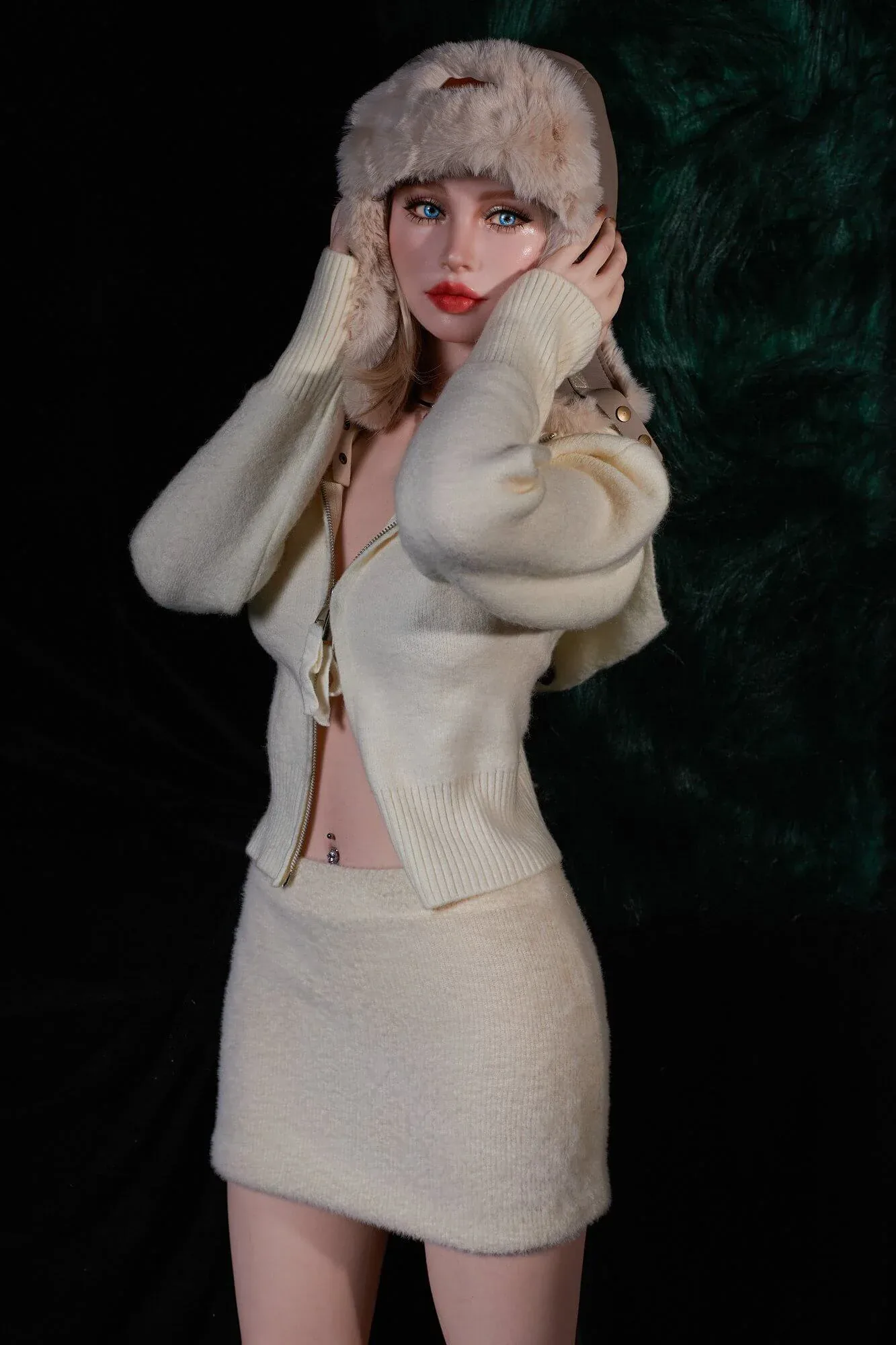 157cm (5ft2") Blonde Tender Silicone Sex Doll - C-Cup - Miko view 4
