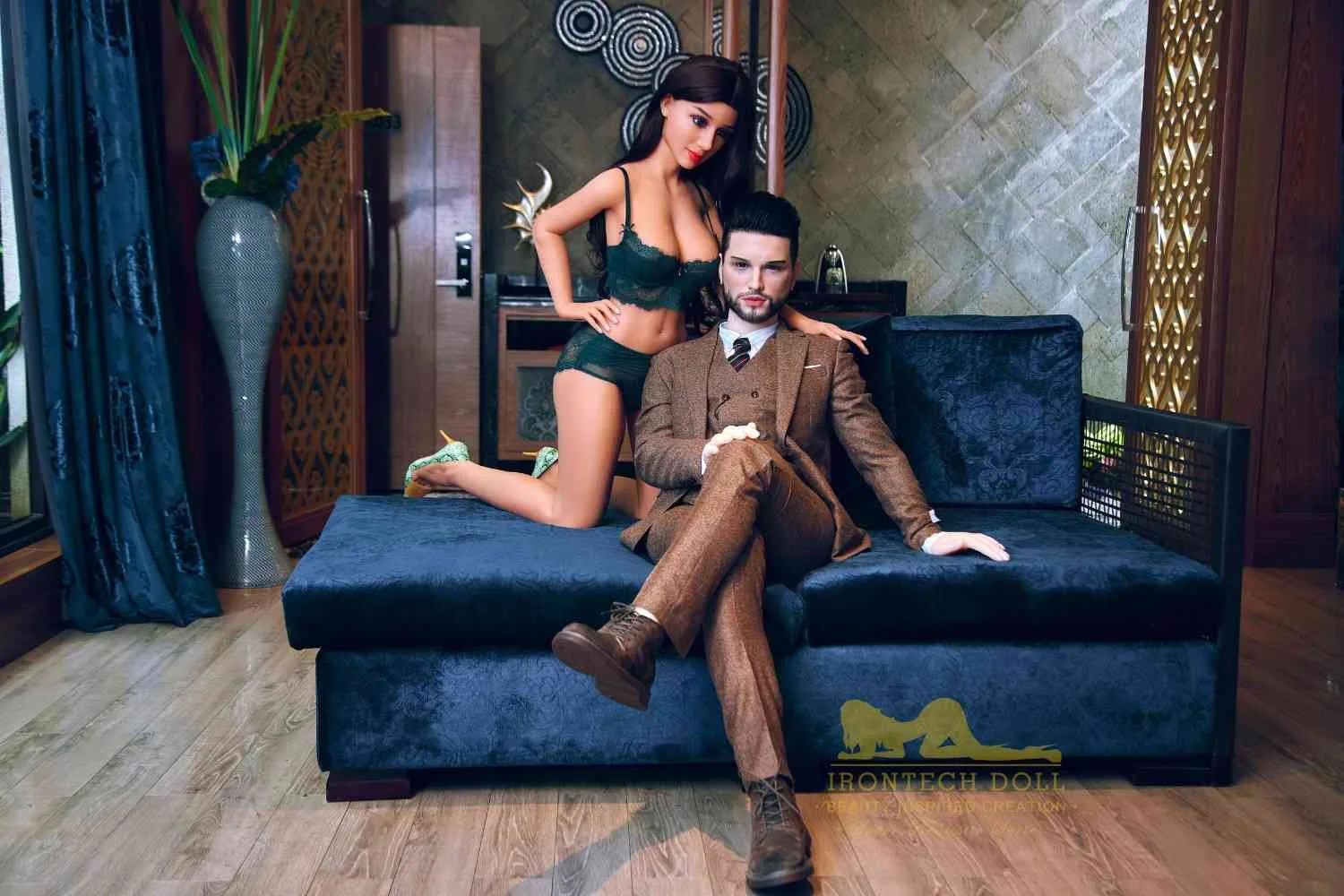 162cm (5ft4') Fine Eligible Bachelor with Silicone Head Male Sex Doll- Zayn view 6