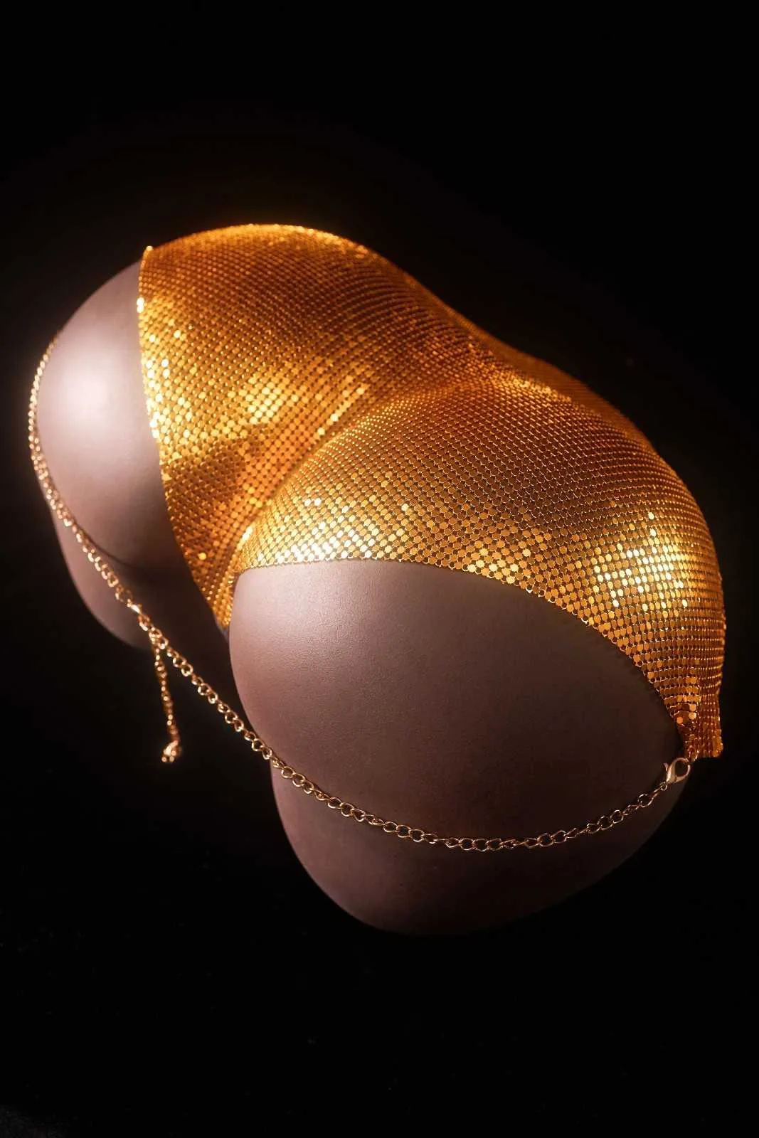 23.5cm (9.2") Big Butt RS-6 Cocoa Skin Tone - Silicone Sex Torso - Climax Doll Pro view 4