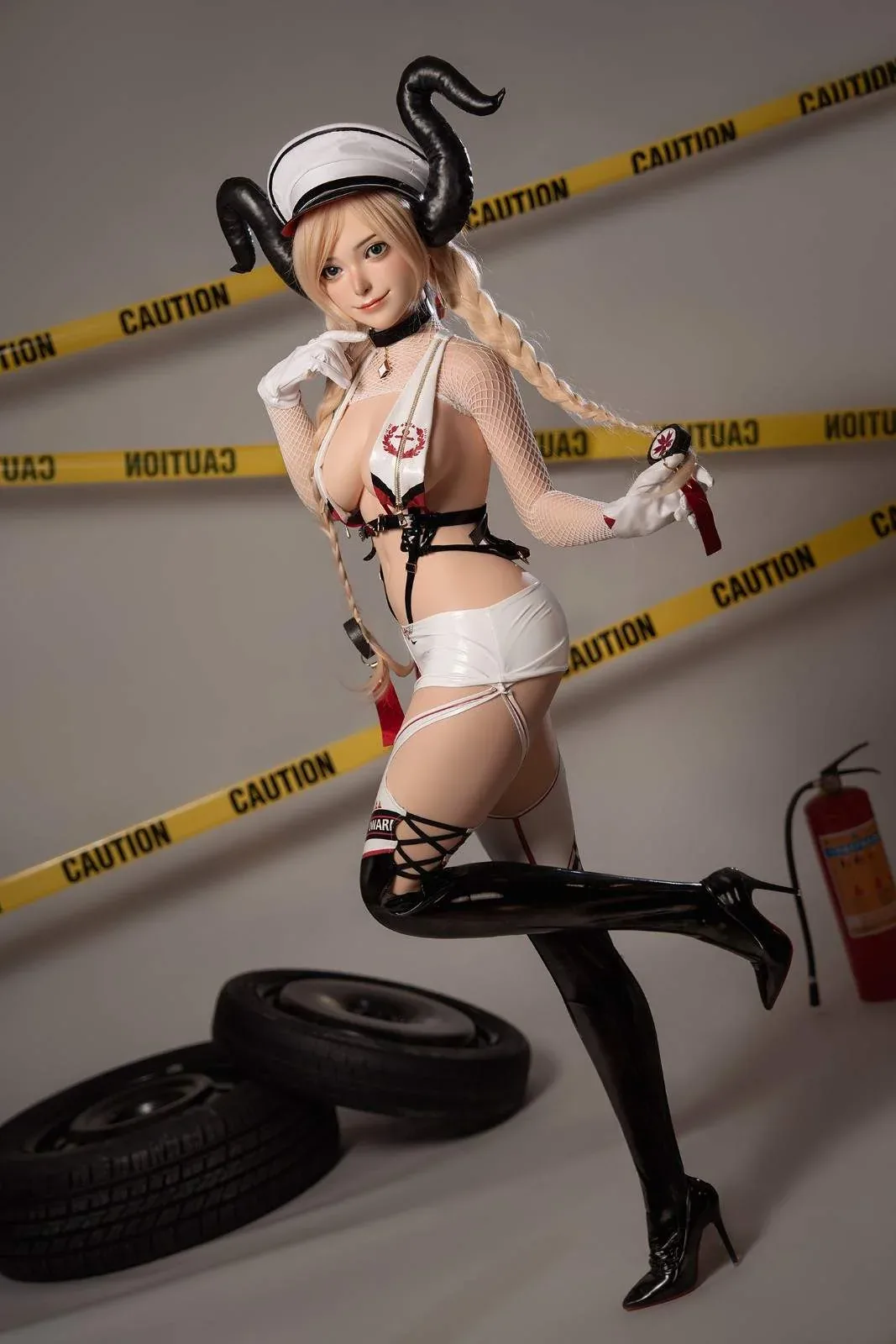 164cm (5ft4') D-Cup Full Silicone Demon Captain Sex Doll - In Stock | US Only view 6