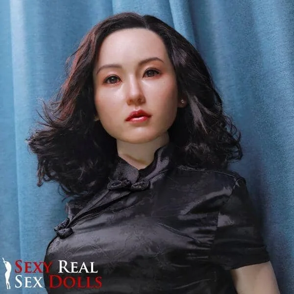 163cm (5ft4') Big Curvy Matured Asian Sex Doll with Silicone Head- Fujiko