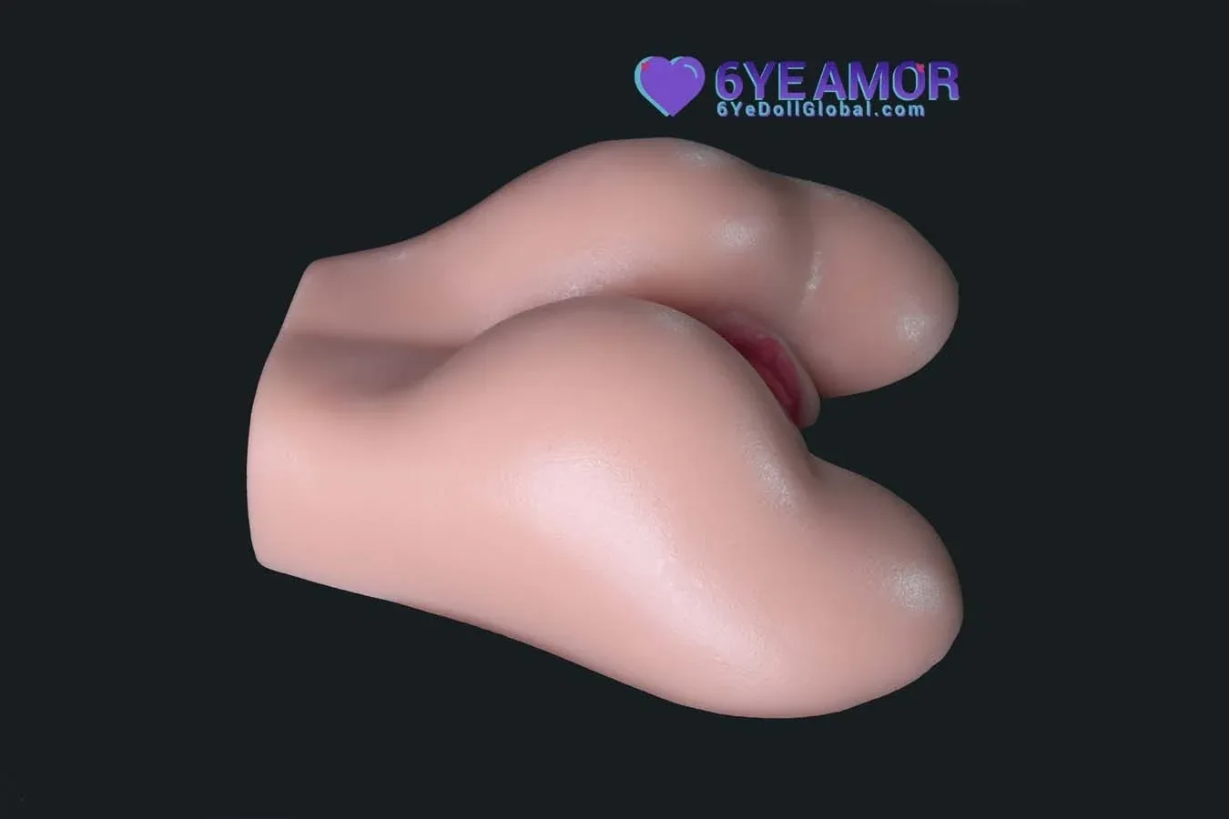 8.5cm (3.3") Doggy Style Vagina and Anus Masturbator (Model# LY0002) view 5