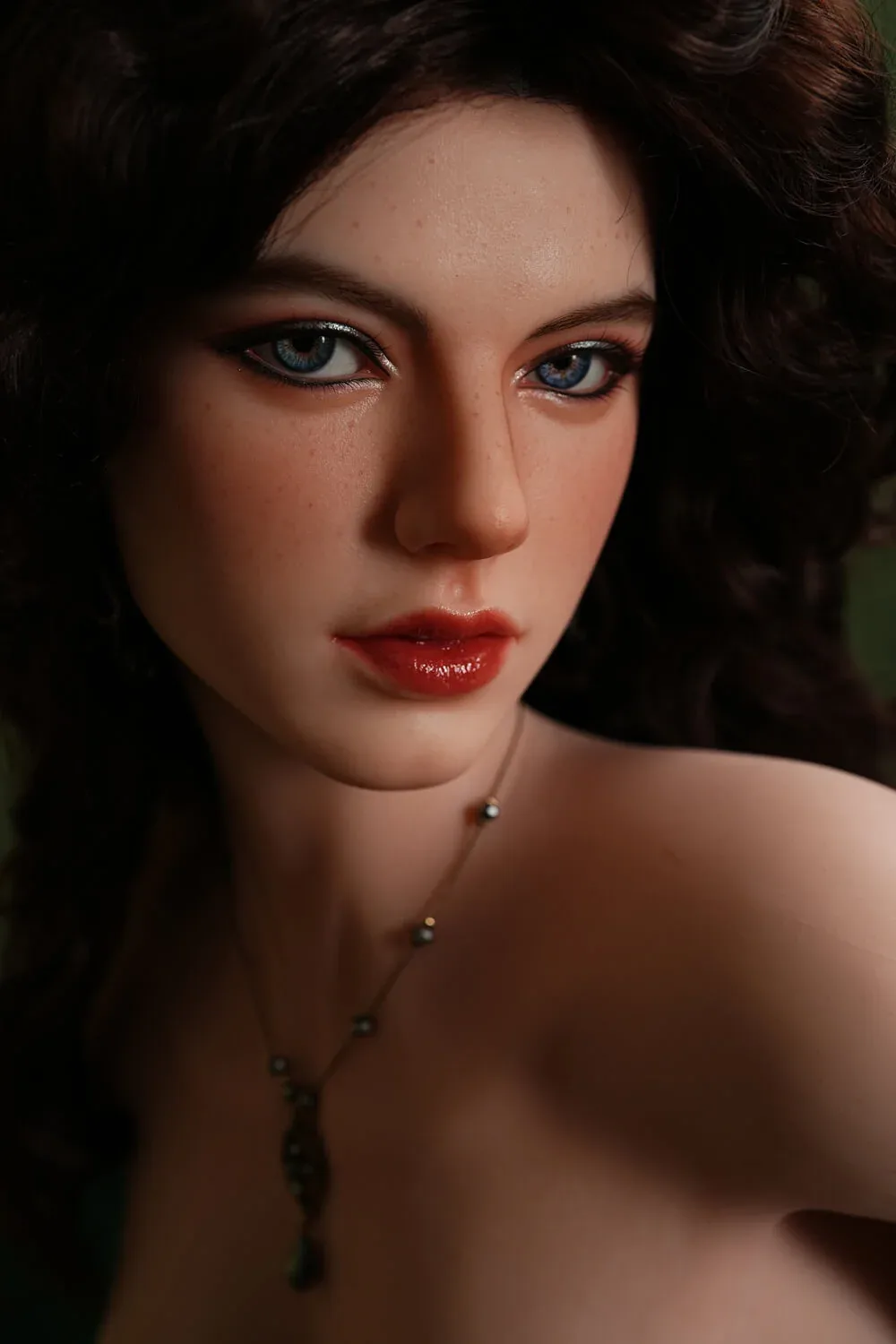 167cm (5ft6") Sexy Curly Full Silicone Sex Doll - E-Cup - Mira view 4