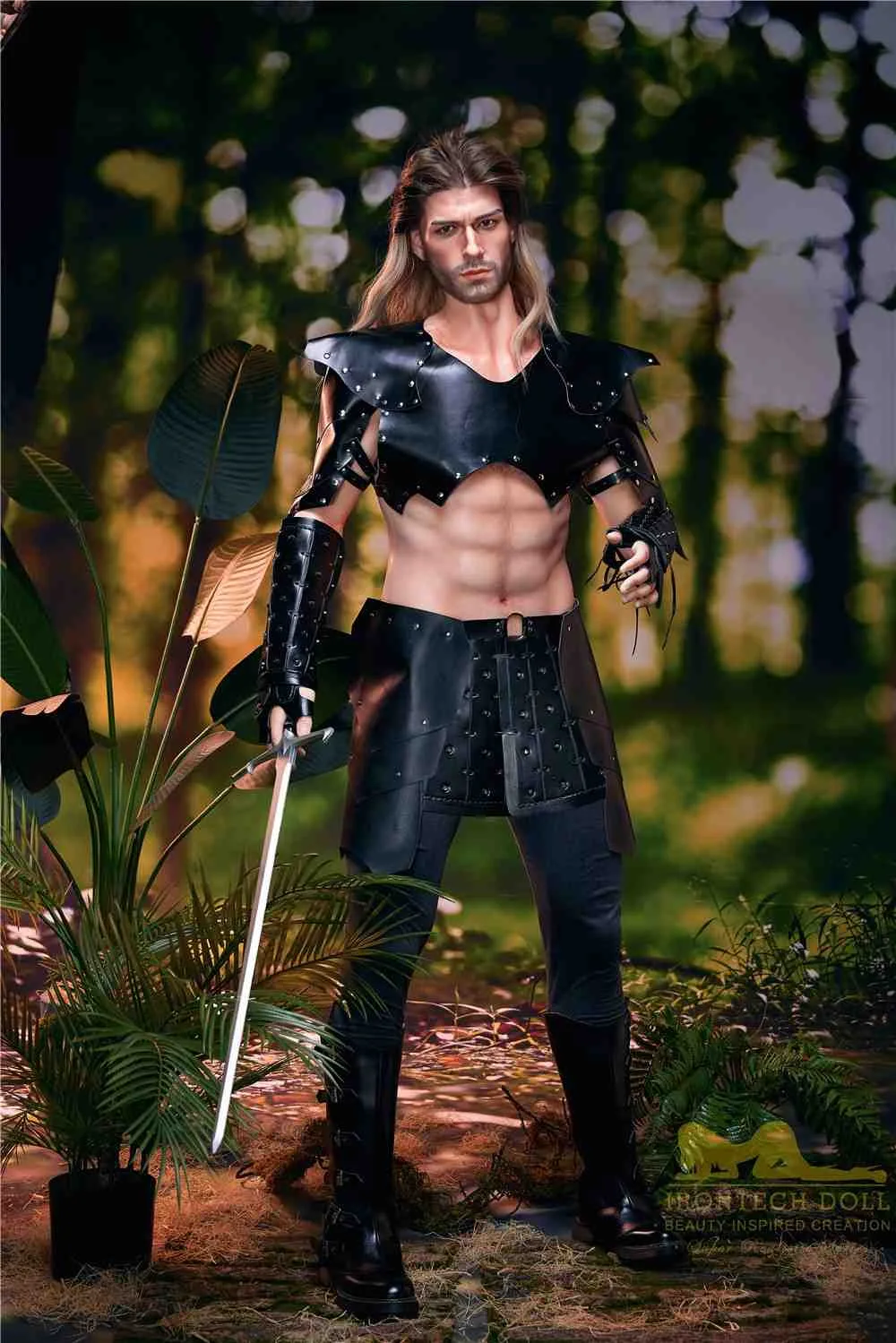 176cm (5ft7') Sexy Soldier of War with Strong Muscular Build Silicone Male Sex Doll - Thomas view 6