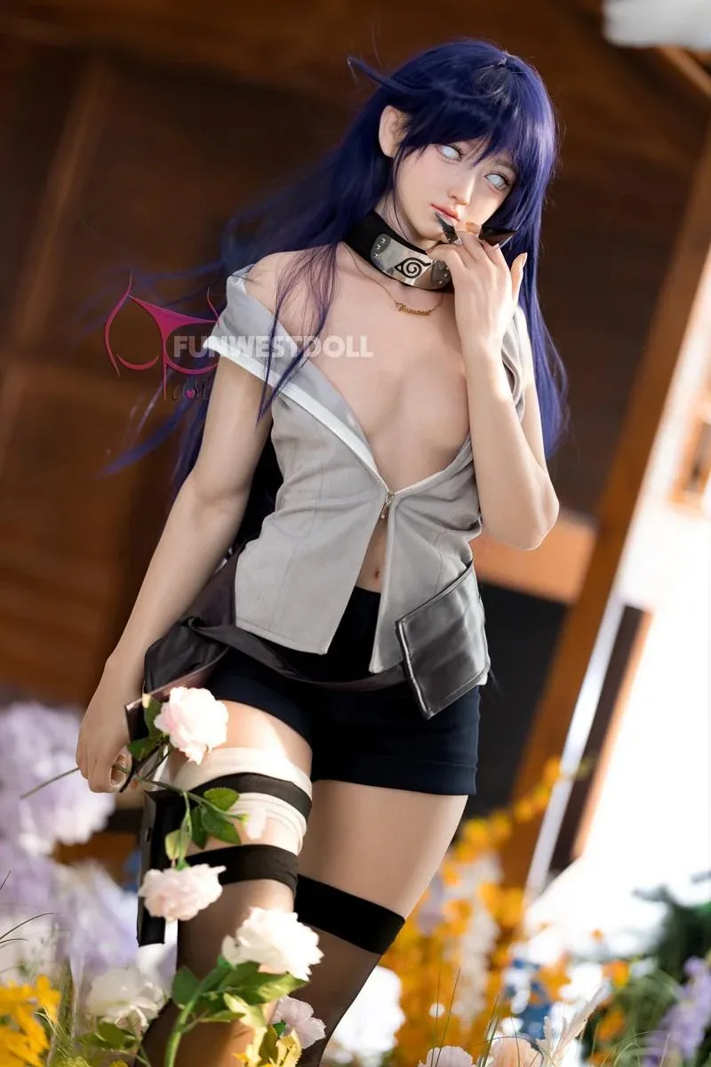 159cm (5ft2") Hinata Hyūga Silicone Sex Doll – Fantasy Cosplay - A-Cup - In Stock | EU Only
