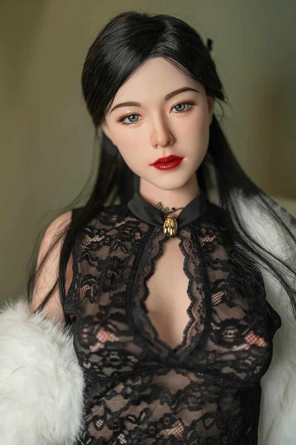 176cm (5ft7") Elegant Lady Silicone Sex Doll - C-Cup - Jin view 5