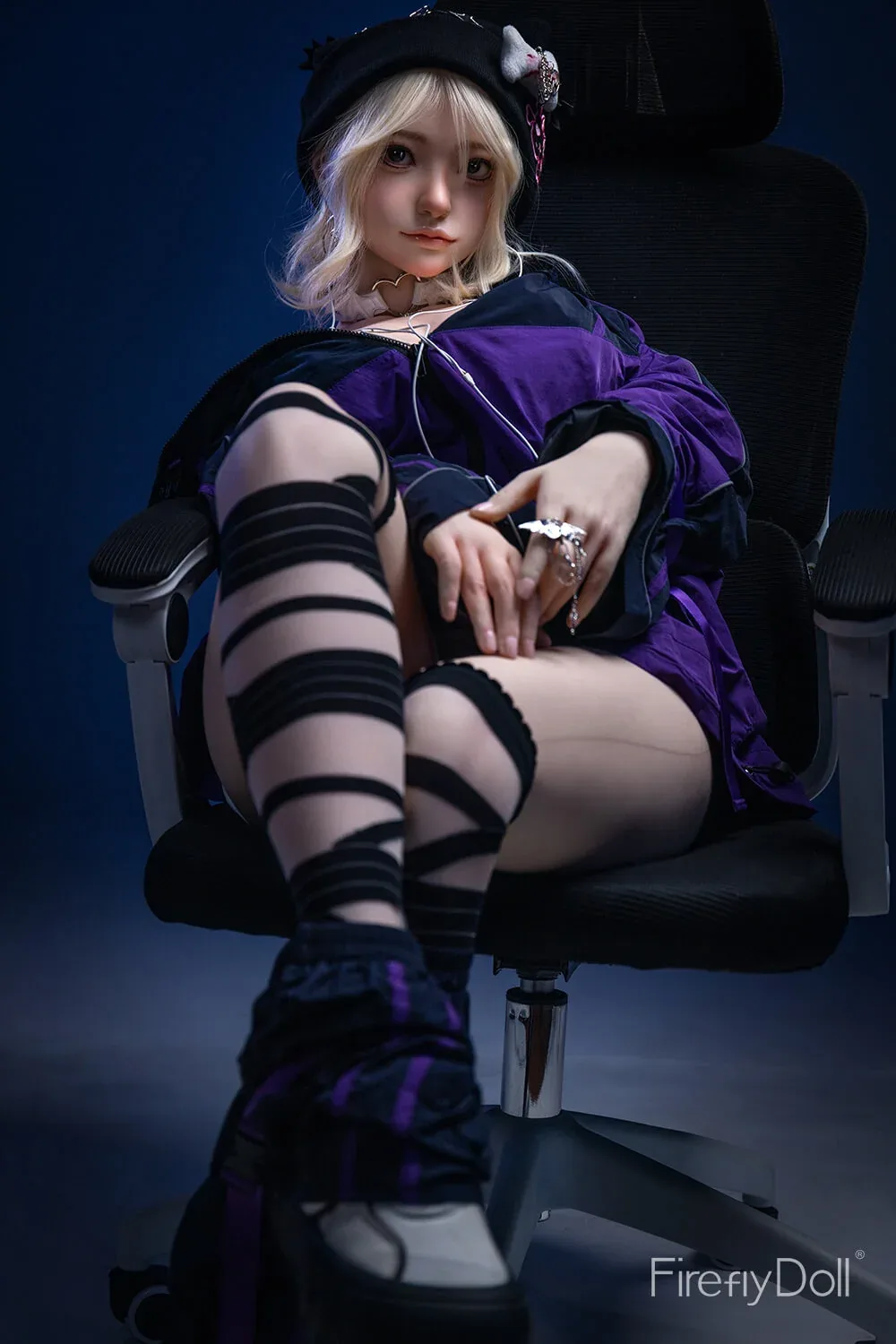 164cm (5ft3") Asian Blonde Silicone Sex Love Doll - Lian view 3