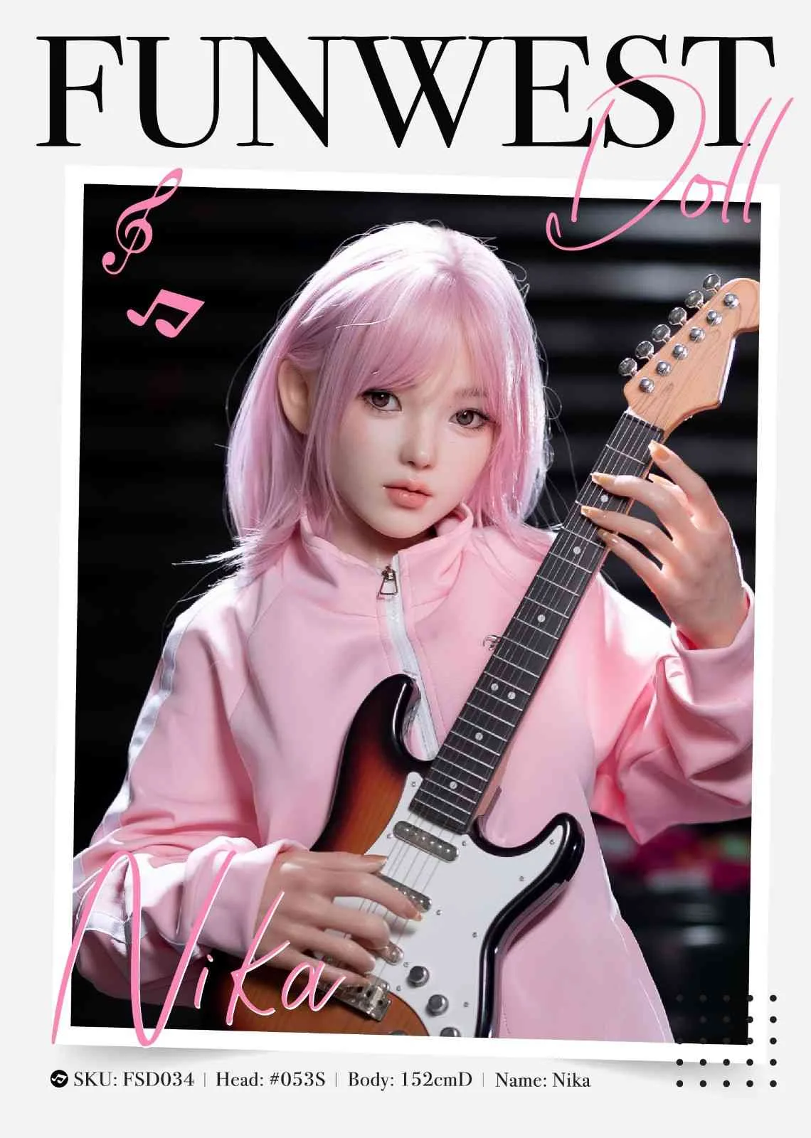 152cm (4ft11") Life Like Silicone Sex Doll - D-Cup - Nika view 3