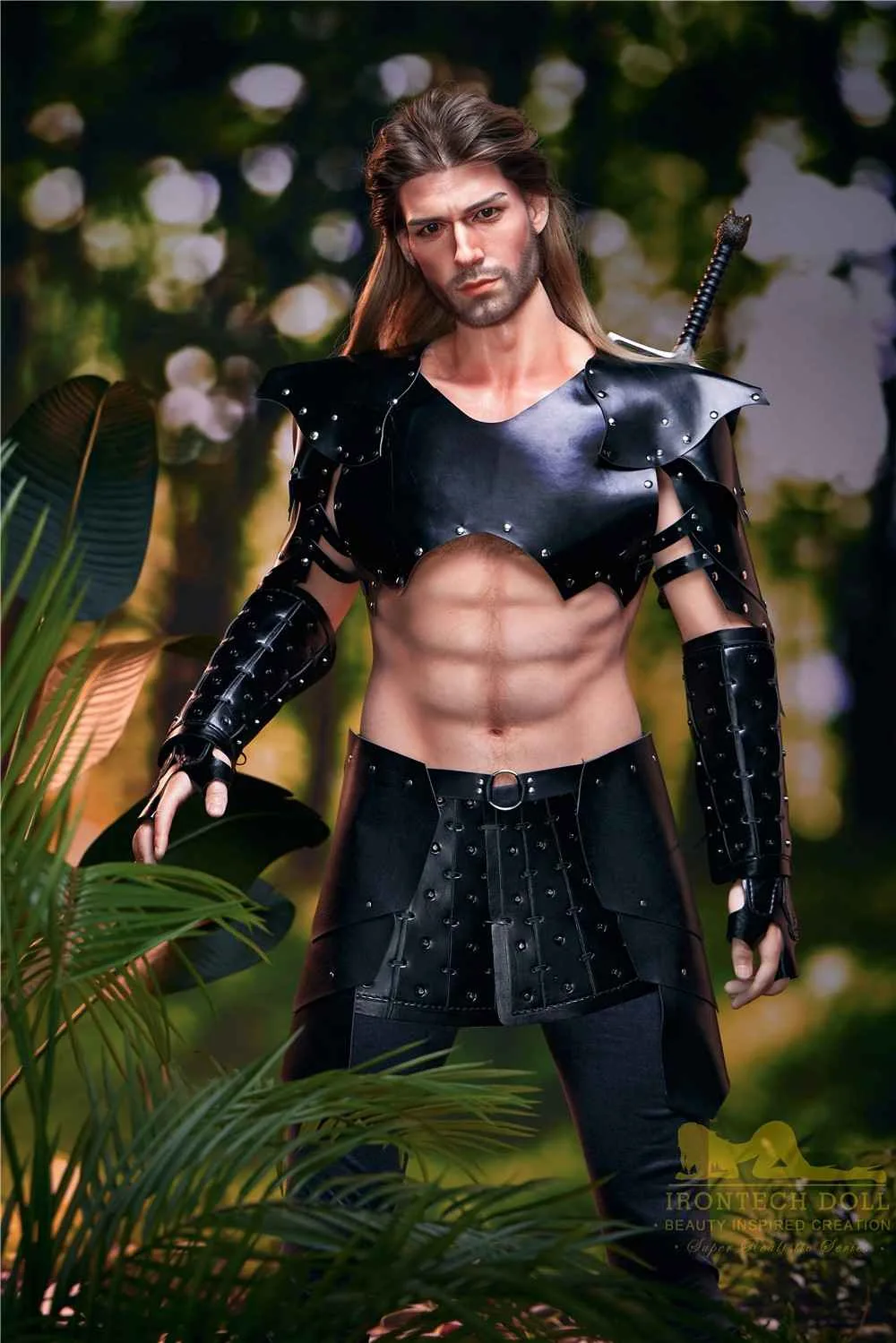 176cm (5ft7') Sexy Soldier of War with Strong Muscular Build Silicone Male Sex Doll - Thomas view 3